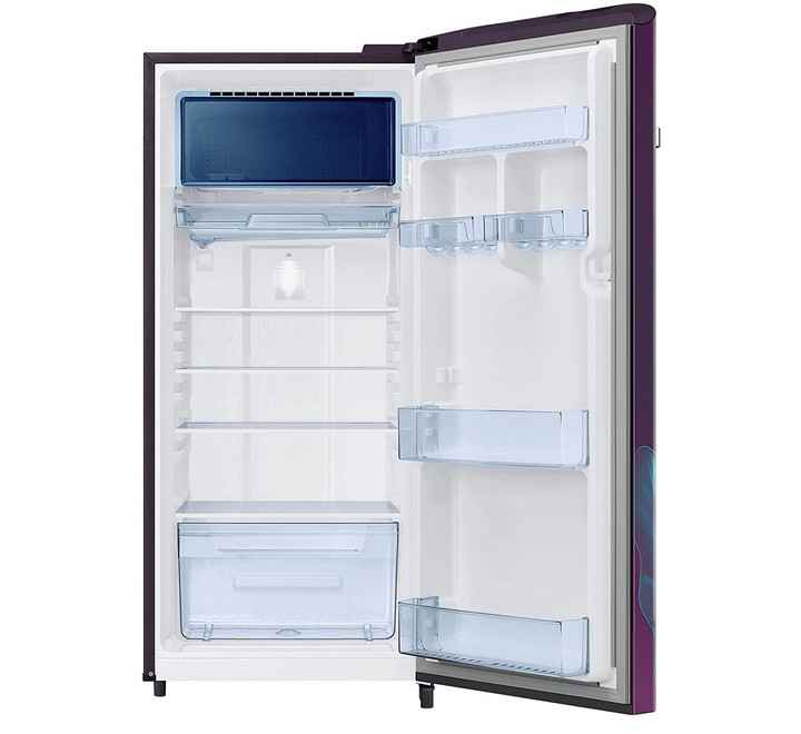 SAMSUNG 225 L Direct Cool Single Door 3 Star Refrigerator  (Paradise Purple RR23A2E2Y9R/HL)